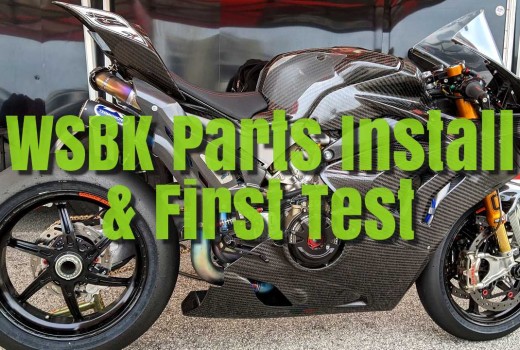 SBU 2020 Ducati Panigale Superbike V4R, Pt.10 - Corse Swingarm & Ohlins WSBK Shock Installation