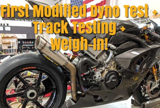 SBU 2020 Ducati Panigale V4R Project, Pt.4 - Full Carbon Superbike Dyno Test, Track Test & Weigh In!