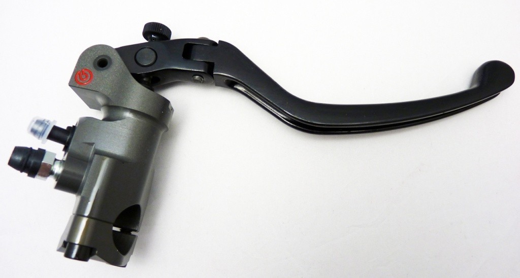 Brembo Billet Radial Master Cylinder with Folding Lever - 19x16 19x18 19x20