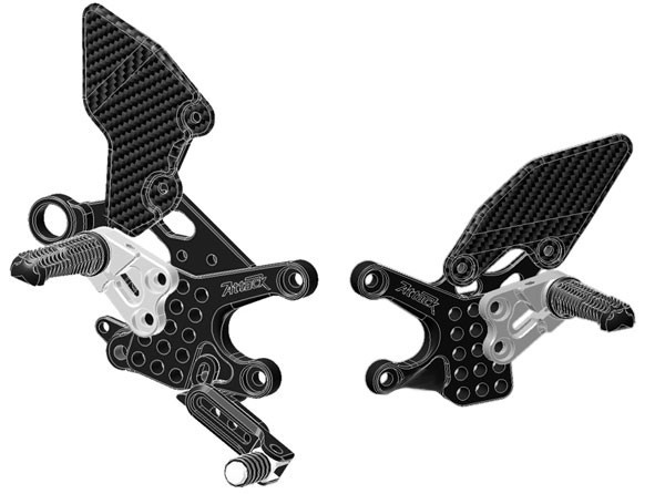 Attack Performance Rearsets - 2010-2014 Aprilia RSV4