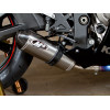 M4 Street Slayer Slip On 2011-2015 Kawasaki ZX-10R Titanium or Carbon Fiber Canister