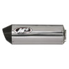 M4 Street Slayer Slip On 2011-2015 Kawasaki ZX-10R Titanium or Carbon Fiber Canister