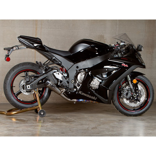 M4 Black GP Slip-On Exhaust 2011-2015 Kawasaki ZX-10R