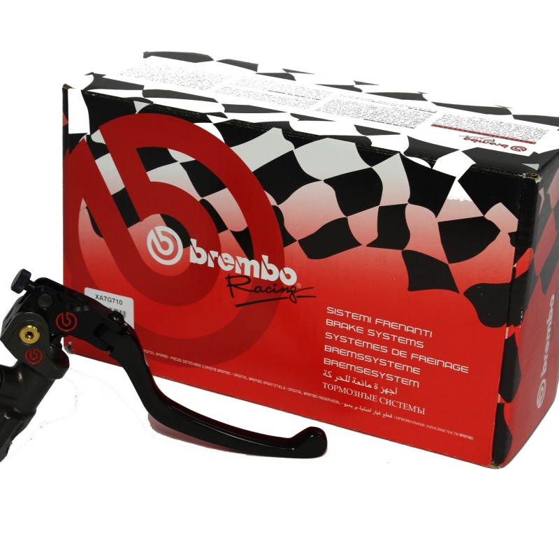 Brembo EVO 17x18 CNC Radial Master Cylinder - Short Lever