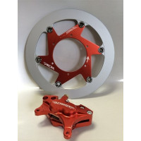  Beringer Supermoto Brake Kit: 4 Piston - Honda, Suzuki, Yamaha, KTM, Kawasaki, Husqvarna, Husaberg, Gas Gas 