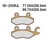 Vesrah VD-250 RJL Brake Pads Ninja 250R & 300R