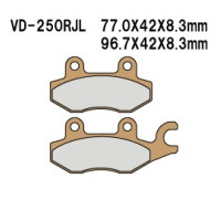 Vesrah VD-250 RJL Brake Pads Ninja 250R & 300R