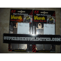 Vesrah VD-9053 SRJL-XX Brake Pads BMW S1000RR, MV Augusta, Ducati 996R, 999