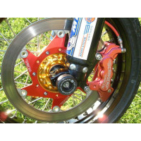 Beringer Supermoto Top Race Brake Kit: 6 Piston Caliper, Master Cylinder and Disc - Honda, Suzuki, Yamaha, KTM, Kawasaki, more