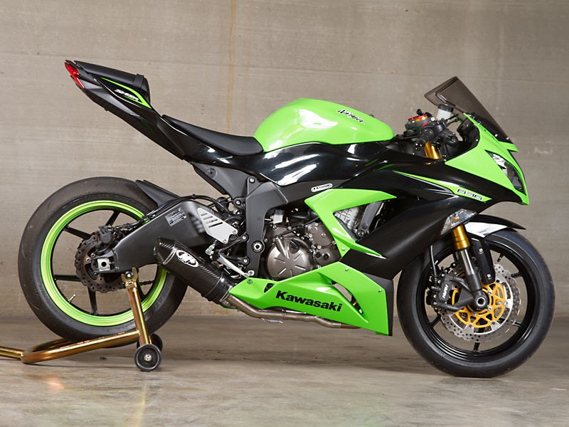 M4 Street Slayer Full Stainless Exhaust - 2009-2024 Kawasaki ZX-6R