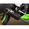 M4 Street Slayer Full Stainless Exhaust - 2009-2024 Kawasaki ZX-6R / 636 - Carbon or Titanium Canister