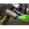 M4 Street Slayer Full Stainless Exhaust - 2009-2024 Kawasaki ZX-6R / 636 - Carbon or Titanium Canister