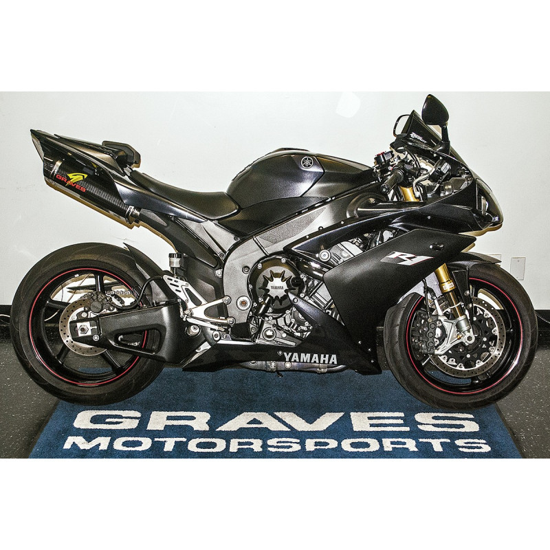 Graves Motorsports LINK R1 Cat Back Slip-on Titanium Exhaust Yamaha R1 2007-2008