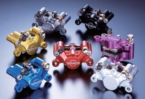 Beringer 100mm / 108mm Aerotec Billet Radial Calipers - Honda, Suzuki, Yamaha, Kawasaki, Ducati, BMW, Aprilia, Triumph