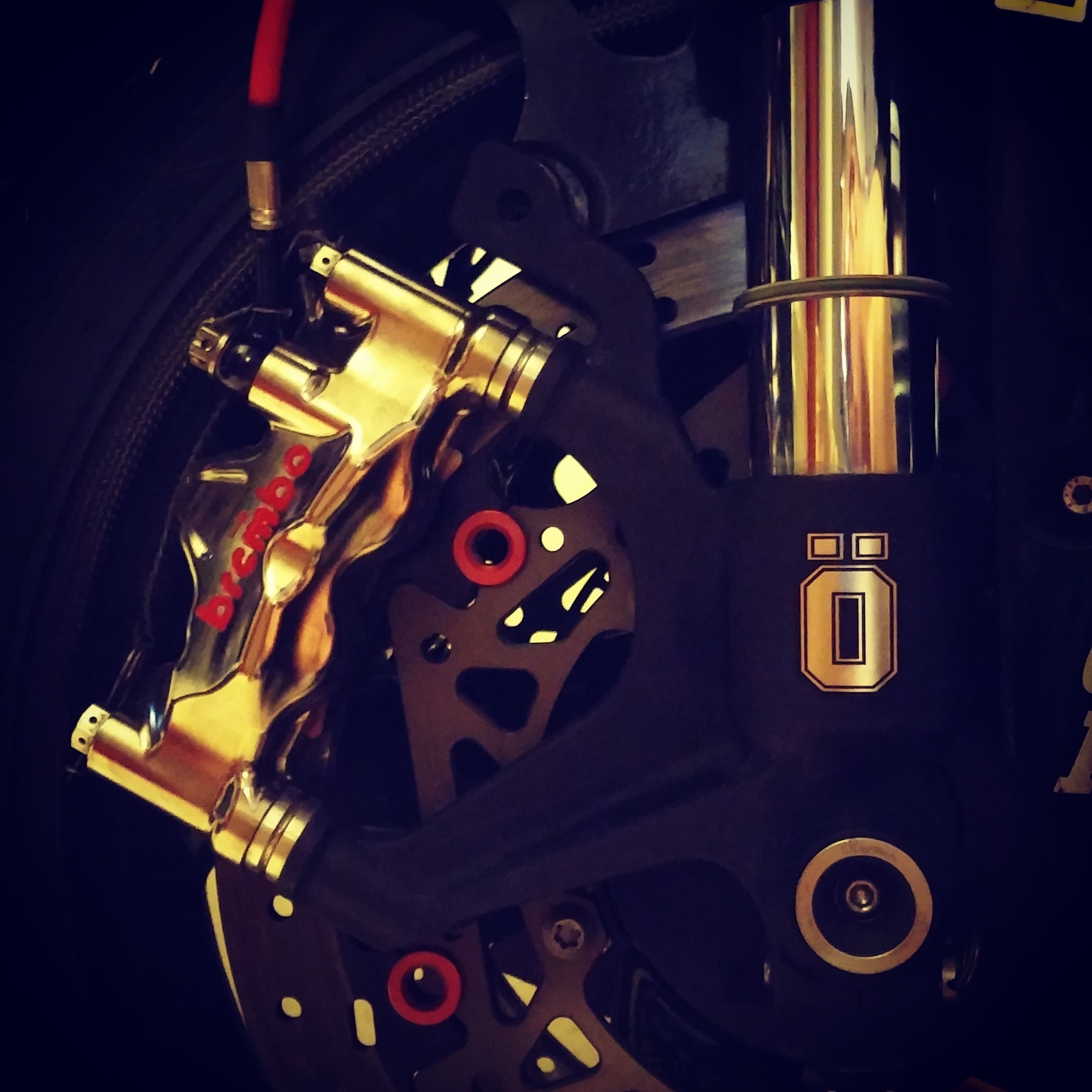 Brembo GP4-RX 130mm Caliper Kit - 2007-2014 Yamaha YZF-R1