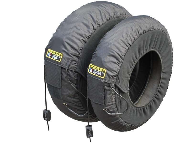 Woodcraft Dual Temp Gen III Tire Warmers w/ Storage Bag