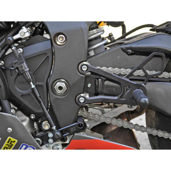 Woodcraft 2015-2023 Yamaha YZF-R1 Rearset Kit