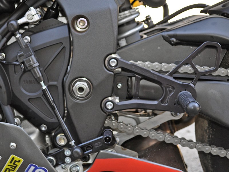 Woodcraft 2015-2023 Yamaha YZF-R1 Rearset Kit