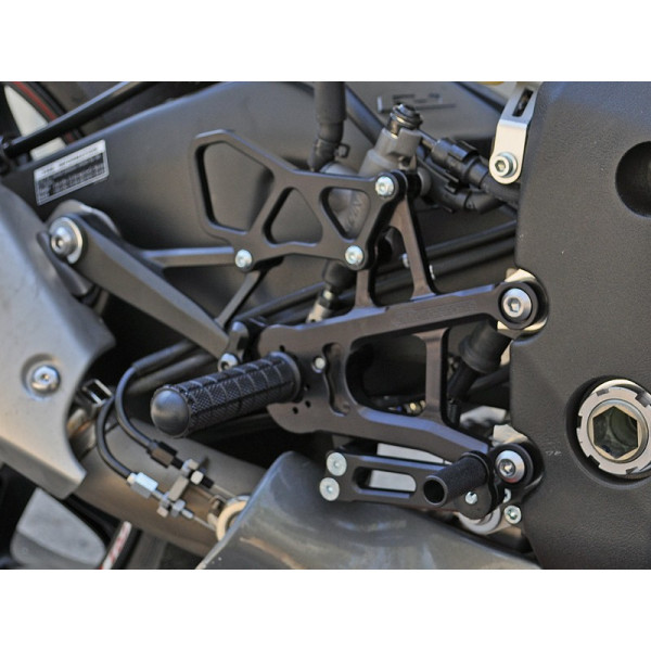 Woodcraft 2015-2023 Yamaha YZF-R1 Rearset Kit