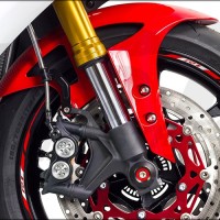 Womet-Tech 2015 Yamaha YZF-R1 Front Axle Sliders
