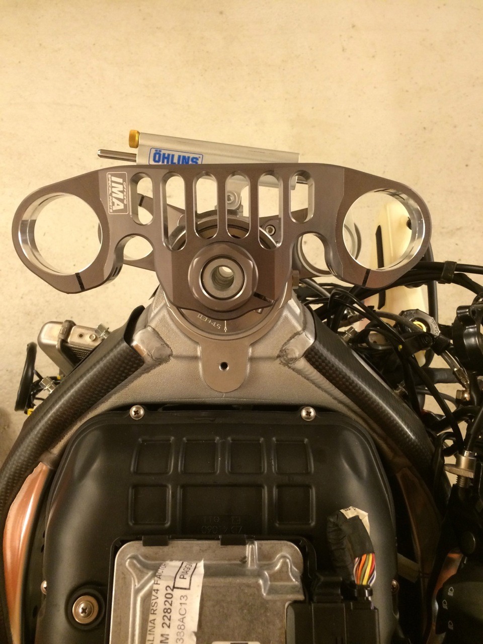 IMA Special Parts Model 4 EVO Adjustable Triple Clamp - Aprilia, BMW, Honda, Kawasaki, Suzuki, Yamaha