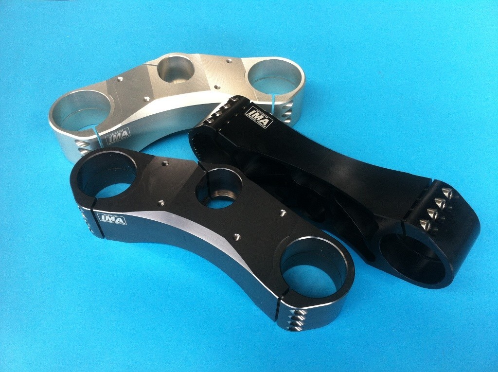 IMA Special Parts Model 4 EVO Adjustable Triple Clamp - Aprilia, BMW, Honda, Kawasaki, Suzuki, Yamaha