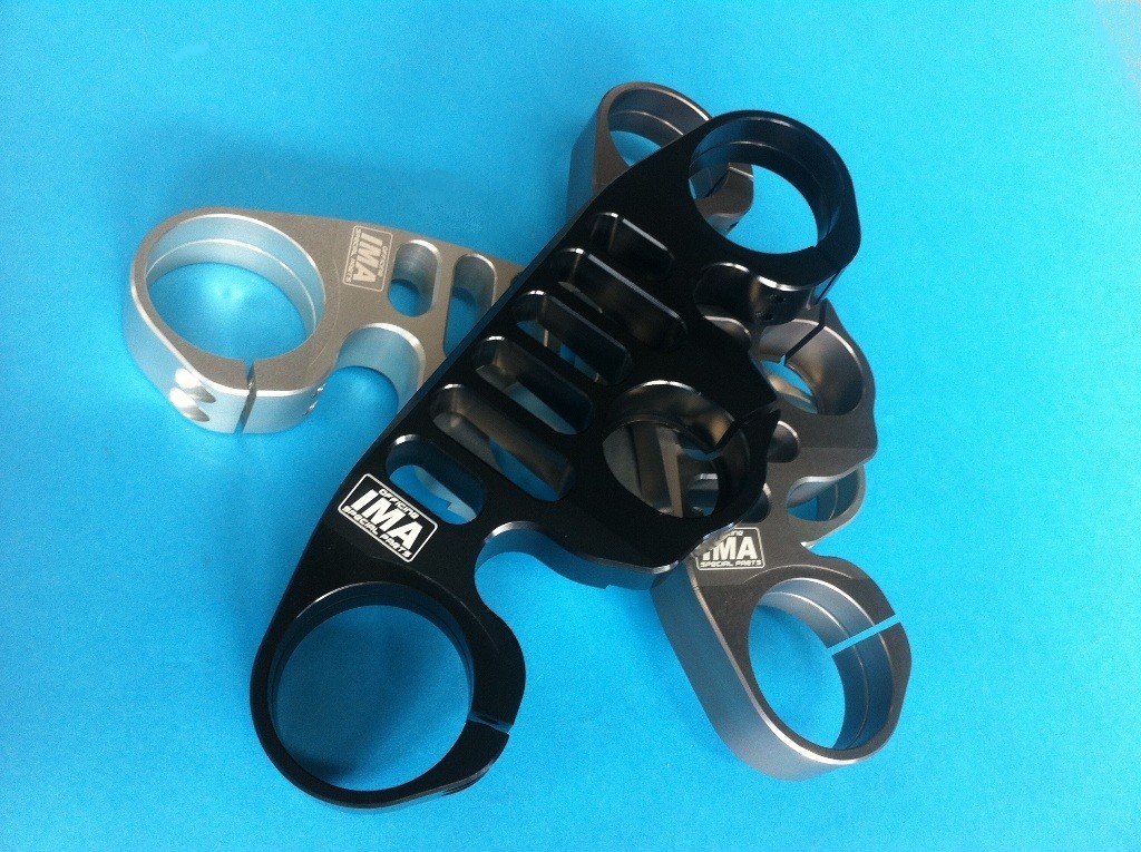 IMA Special Parts Model 4 EVO Adjustable Triple Clamp - Aprilia, BMW, Honda, Kawasaki, Suzuki, Yamaha