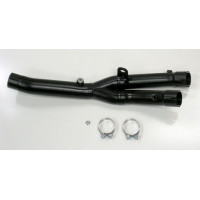 M4 2015-2023 Yamaha R1 Black Stainless Catalytic Converter Eliminator
