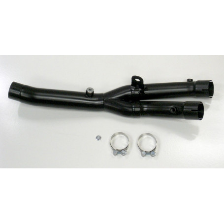 M4 2015-2023 Yamaha R1 Black Stainless Catalytic Converter Eliminator