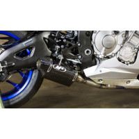 M4 2015-2023 Yamaha R1 Carbon Street Slayer Cat Eliminator Exhaust System