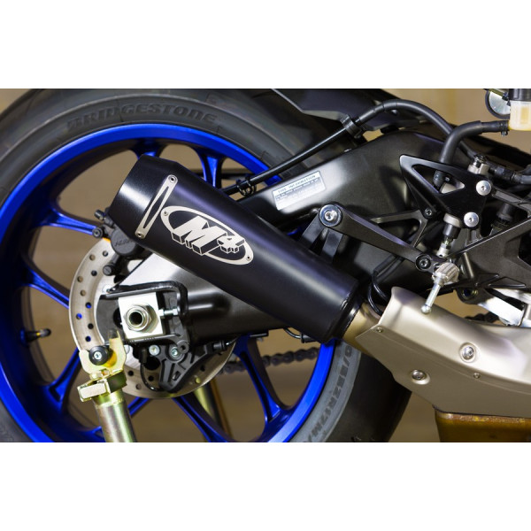 M4 Black GP2 Slip-On  - 2015-2023 Yamaha R1