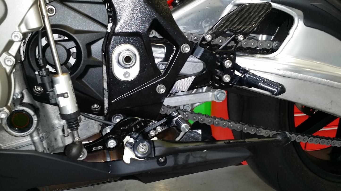 Attack Performance Rearsets Kit - 2015-18 BMW S1000RR