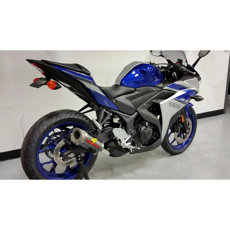 Graves Motorsports Cat-Back Slip-On Exhaust - 2015-2023 Yamaha YZF-R3 Graves Motorsports Cat-Back Slip-On Exhaust - 2015-2023 Yamaha YZF-R3