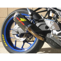 Graves Motorsports Cat-Back Slip-On Exhaust - 2015-2023 Yamaha YZF-R3 