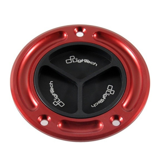 LighTech Spin-Lock Fuel Cap - Honda, Suzuki, Kawasaki, Yamaha, BMW, Ducati, Aprilia
