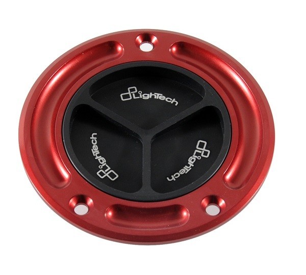 LighTech Spin-Lock Fuel Cap - Honda, Suzuki, Kawasaki, Yamaha, BMW, Ducati, Aprilia