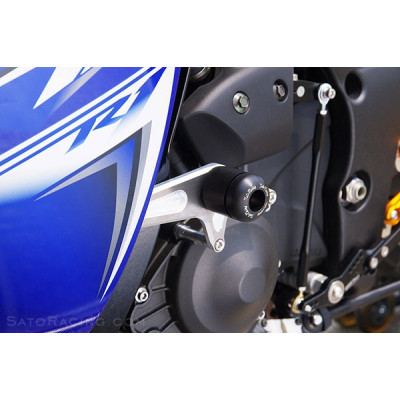 Sato Racing No-Cut Frame Sliders for 2009-2014 Yamaha YZF-R1