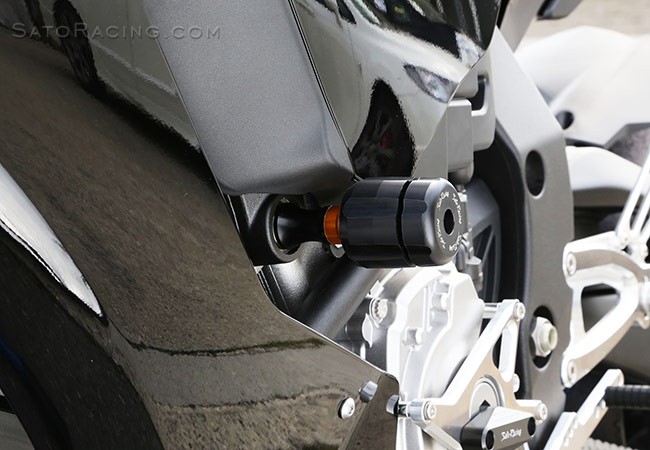 Sato Racing 2015+ Yamaha YZF-R1 Frame Sliders (Standard Version)