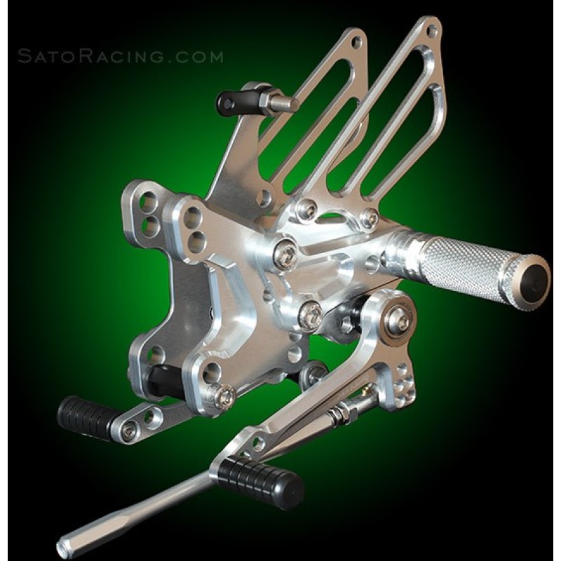 Sato Racing Kawasaki Ninja ZX-10R 11-15 Rearsets - K-ZX1011RS-*