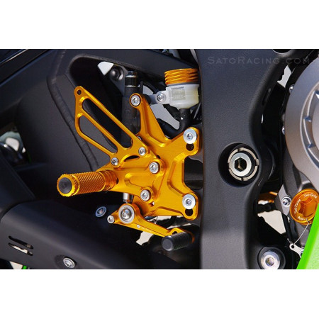 Sato Racing Kawasaki Ninja ZX-10R 11-15 Rearsets Sato Racing Kawasaki Ninja ZX-10R 11-15 Rearsets
