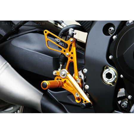 Sato Racing Rearsets - Suzuki GSX-R1000 (2009-2016) Sato Racing Rearsets - Suzuki GSX-R1000 (2009-2016)