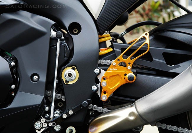 Sato Racing Rearsets - Suzuki GSX-R1000 (2009-2016)