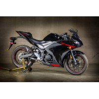 M4 Street Slayer Carbon Fiber Slip On  -  2015-2023 Yamaha YZF-R3 