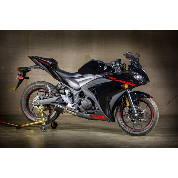 M4 Street Slayer Carbon Fiber Slip On  -  2015-2023 Yamaha YZF-R3