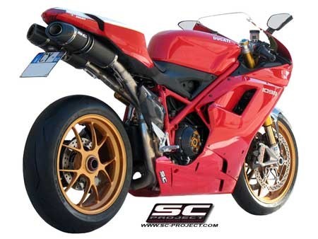SC-Project Ducati 848 / 1098 / 1198 Oval Slip On Exhaust SC-Project Ducati 848 / 1098 / 1198 Oval Slip On Exhaust
