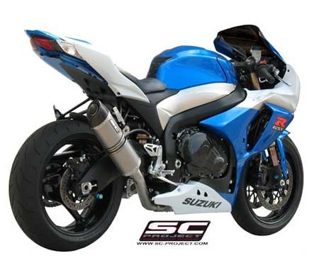 SC-Project 2009-2011 Suzuki GSX-R1000 Oval Exhaust