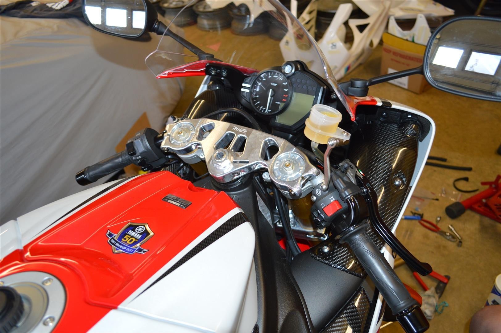 Attack Performance GP Triple Clamps 2015-23 Yamaha YZF-R1