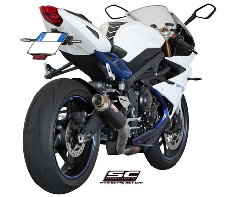 SC-Project GP M2 Slip On Triumph Daytona 675 / 675R 2013-2018