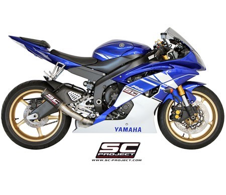 SC-Project CR-T Slip-On - Yamaha YZF-R6 (2006-2023) - Y21
