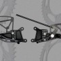 Vortex Adjustable Rearsets 2004-2006 Yamaha YZF-R1